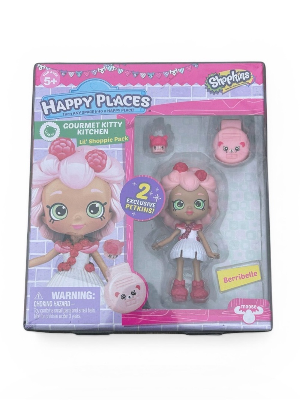 Shopkins Happy Places Berribelle Lil' Shoppie Pack - Gourmet Kitty Kitchen